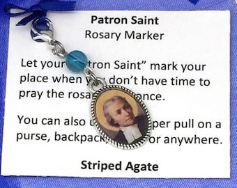 Saint John the Baptist de la Salle Rosary Marker