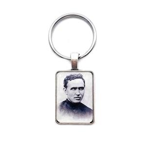 Saint Damien of Molokai Key Chain