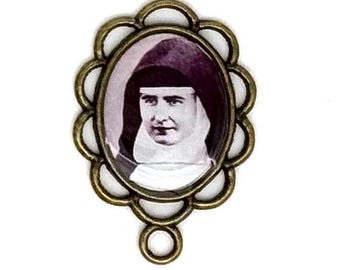 Saint Rafaela Handmade Rosary Centerpiece