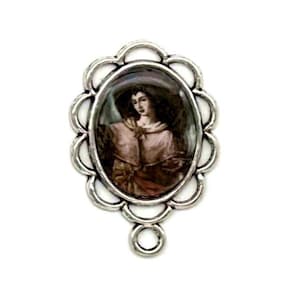 Saint Raphael the Archangel Handmade Rosary Centerpiece