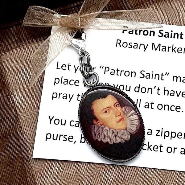 Saint Philip Howard Rosary Marker/Zipper Pull/Stitch Marker