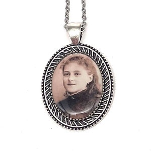 St. Therese of Lisieux, Handmade Pendant Necklace