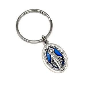 Miraculous Medal Catholic Key Chain