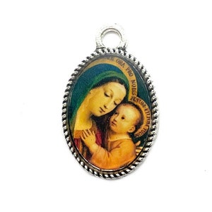 Our Lady of Good Counsel Bracelet Charm