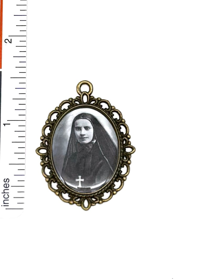 Saint Frances Xavier Cabrini Large Saint Medal - Etsy