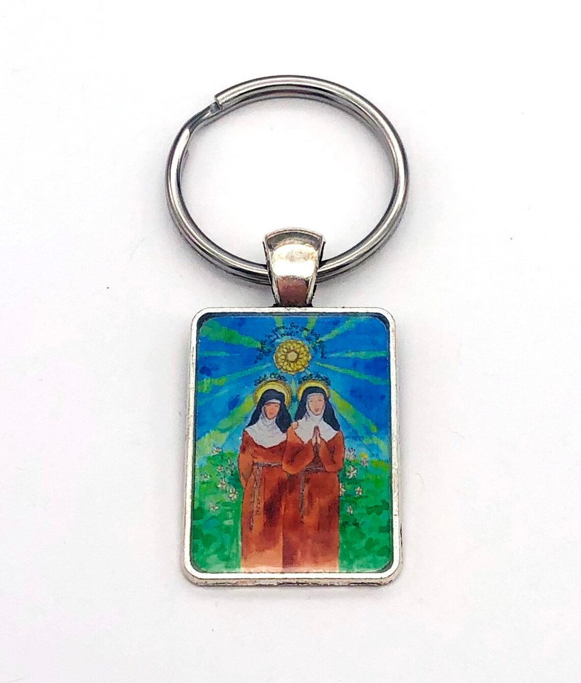 Saint Clare of Assisi and Saint Amata of Assisi Sts. Clare Etsy