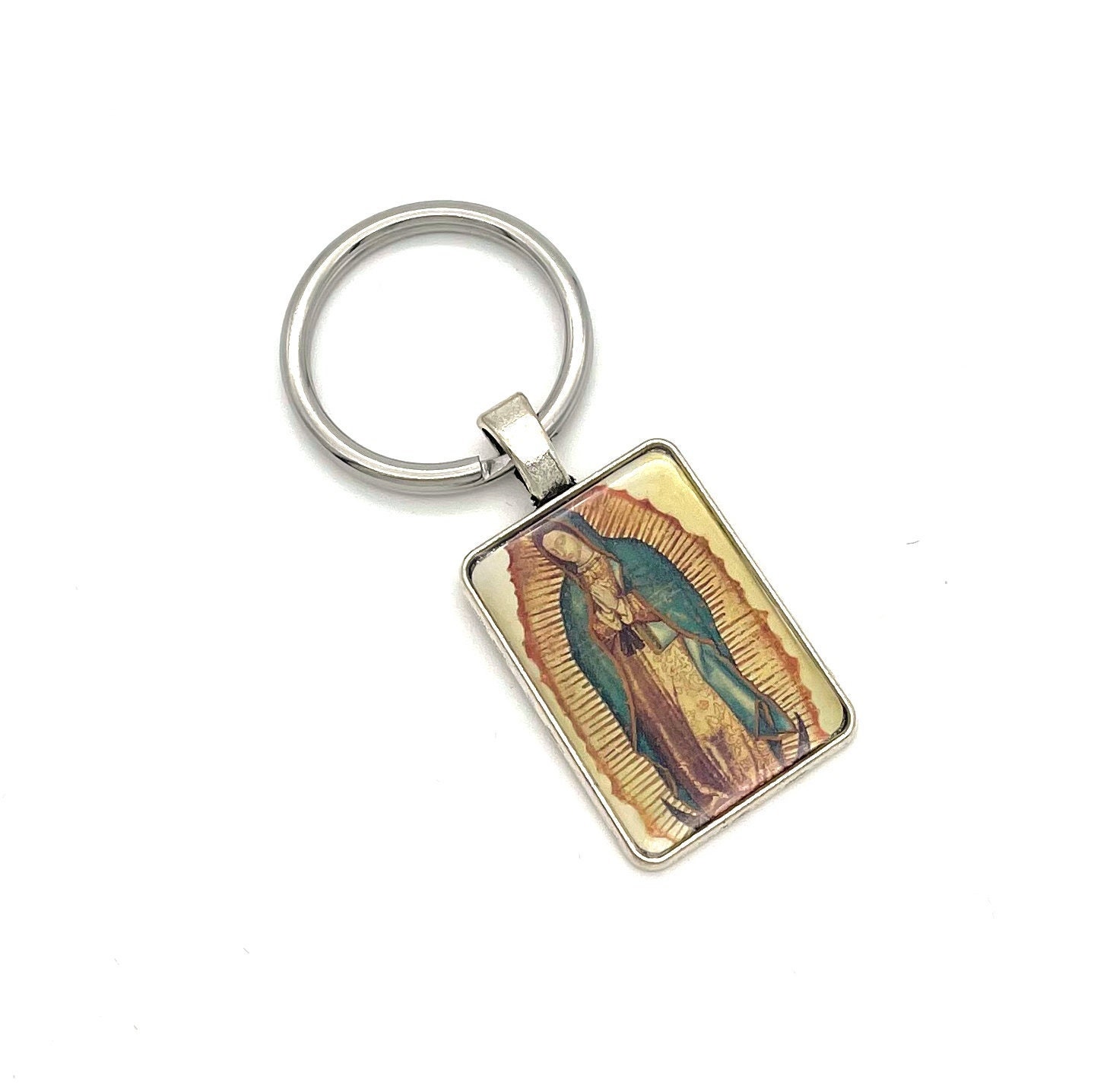 Our Lady of Guadalupe Key Chain, Virgin Mary Key Chain - Etsy