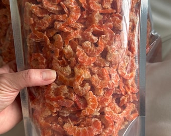 Louisiana Dried Shrimp Size Medium 16 ounces