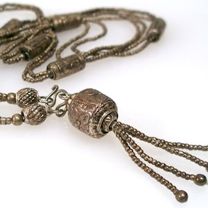Sterling Pure .999 Hill Tribe Necklace Collection Designed by Queen Sirikit Thailand