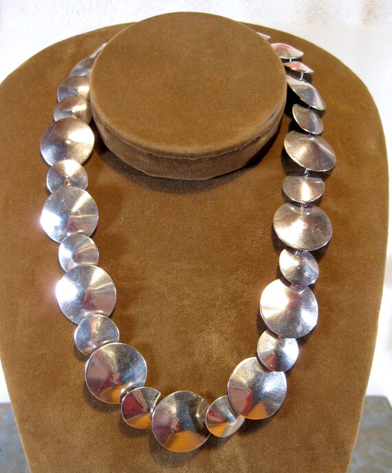 Excellent Artisan Signed Articulated Disks 80s Er… - image 6