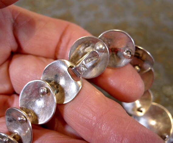 Excellent Artisan Signed Articulated Disks 80s Er… - image 3