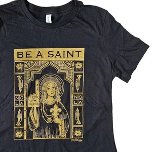 T-shirt graphique New Orleans Saints - Maillot de football pour femme et unisexe Saints - Chemise imprimée