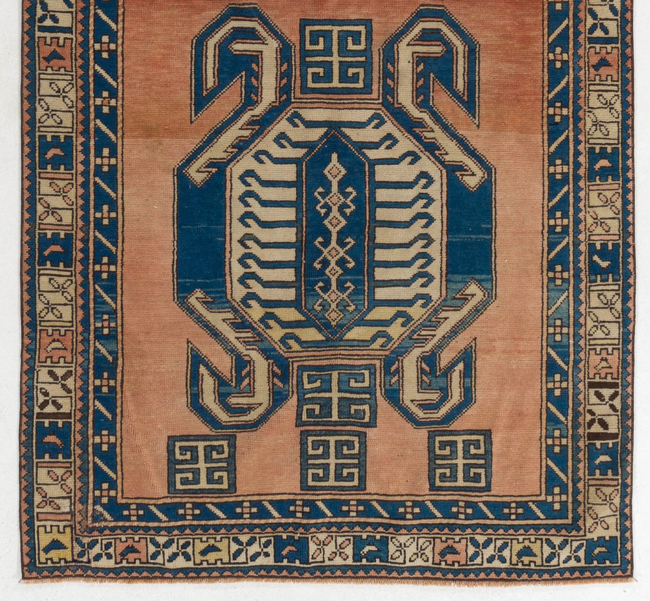 ト セール おすすめ 9'2 X 4'7 Rug, Turkish Vintage 141 Village Turkish Cm 280 X ラグ・カーペット