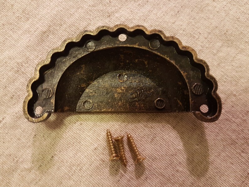 Half Circle Drawer Pulls. Chinese Dragon Design. Suitable for Etsy