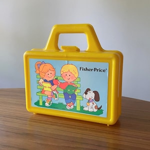 Vintage Fisher Price Fun with Food Lunchbox, 1990, Vintage Fisher Price, Fisher Price Lunch Box, Fun with Food