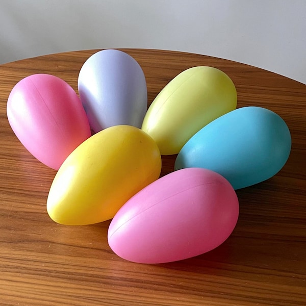Plastic Easter Egg Decor Etsy