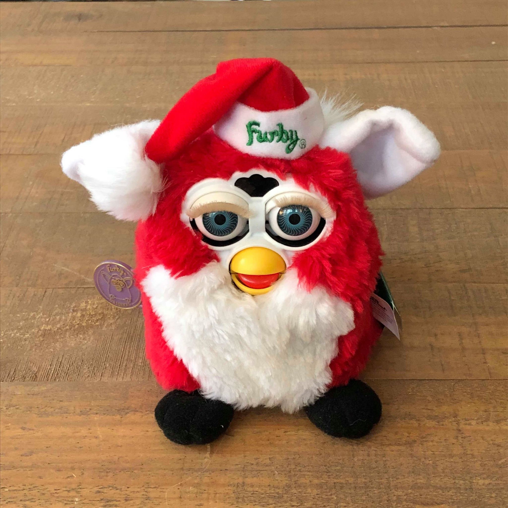 Christmas Furby Vintage Furby 1999 Special Limited Edition Furby Original Furby Christmas Santa Furby Tiger Electronics