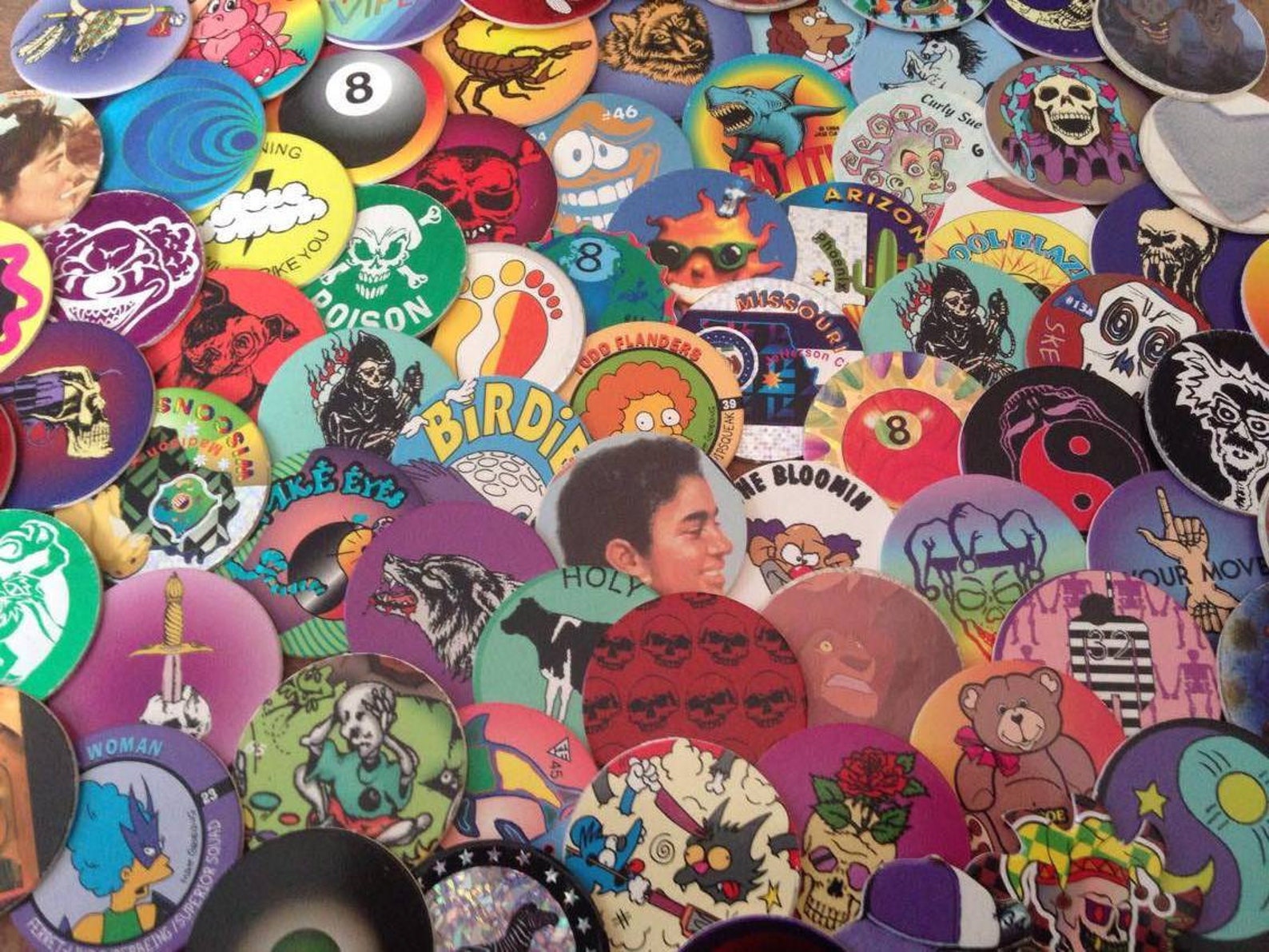 Lot of Vintage POGS 30 POGS 90s Toys and Collectibles Etsy