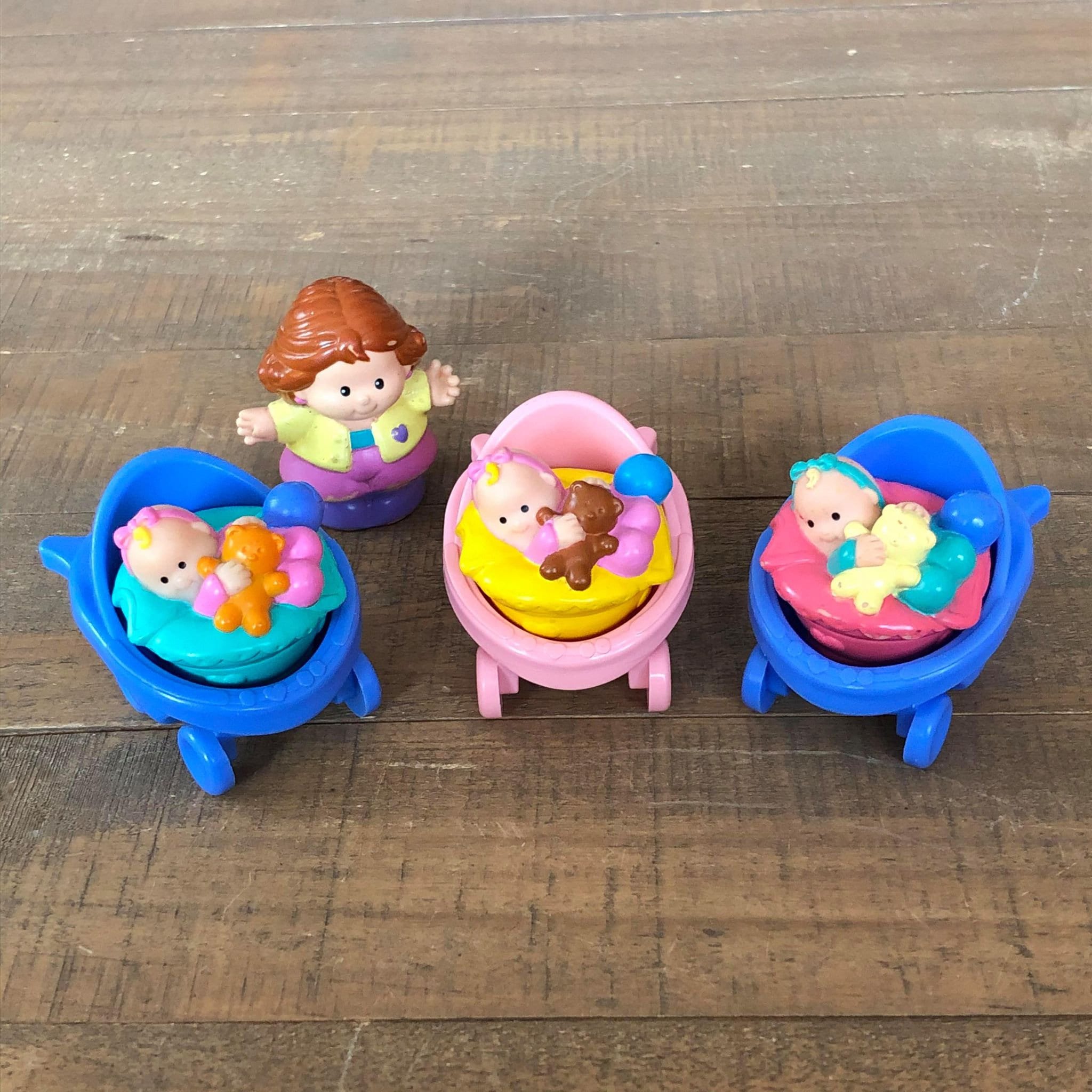 Fisher Price Little People Toys Mom Baby and Strollers Family