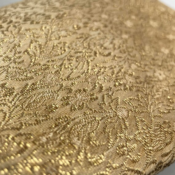 Vintage Gold Clutch, Vintage Purse, Vintage Clutc… - image 4