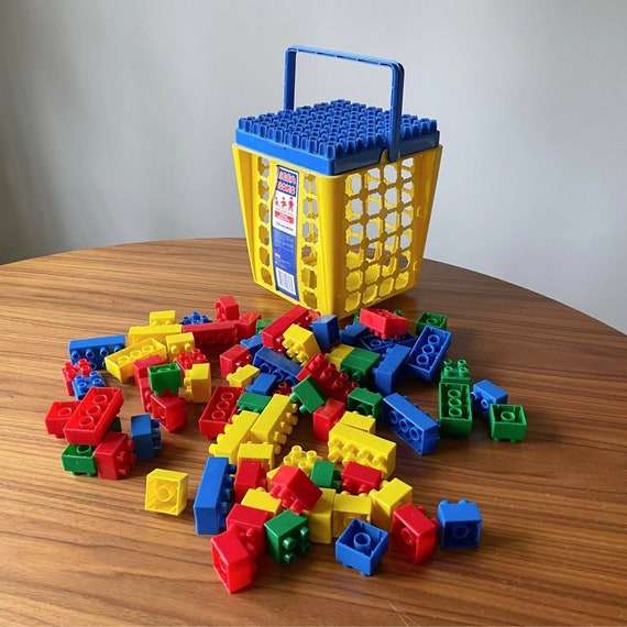 1992 Mega Bloks Toys With Original Container, Vintage Building Blocks, Mega  Bloks, Ritvik Toys, Learning Through Building, Children's Blocks -   Canada