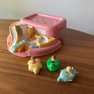 COMPLETE 1990 Polly Pocket Bathtime Soap Dish Playset, Vintage Polly Pocket, Polly Pocket, 1990 Bluebird, England