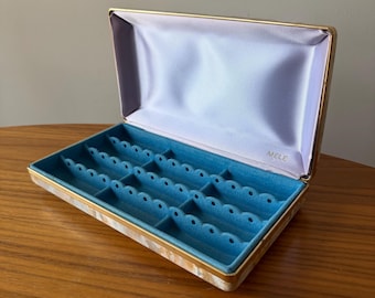 Vintage Mele Jewelry Case, Jewelry Case, Vintage Jewelry Box, Abstract Jewelry Box