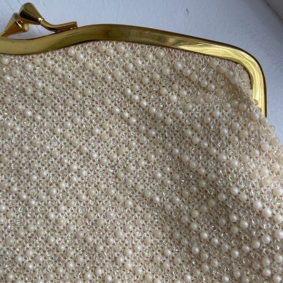 1960s Beaded Purse, Vintage Purse, Bubble Button … - image 2