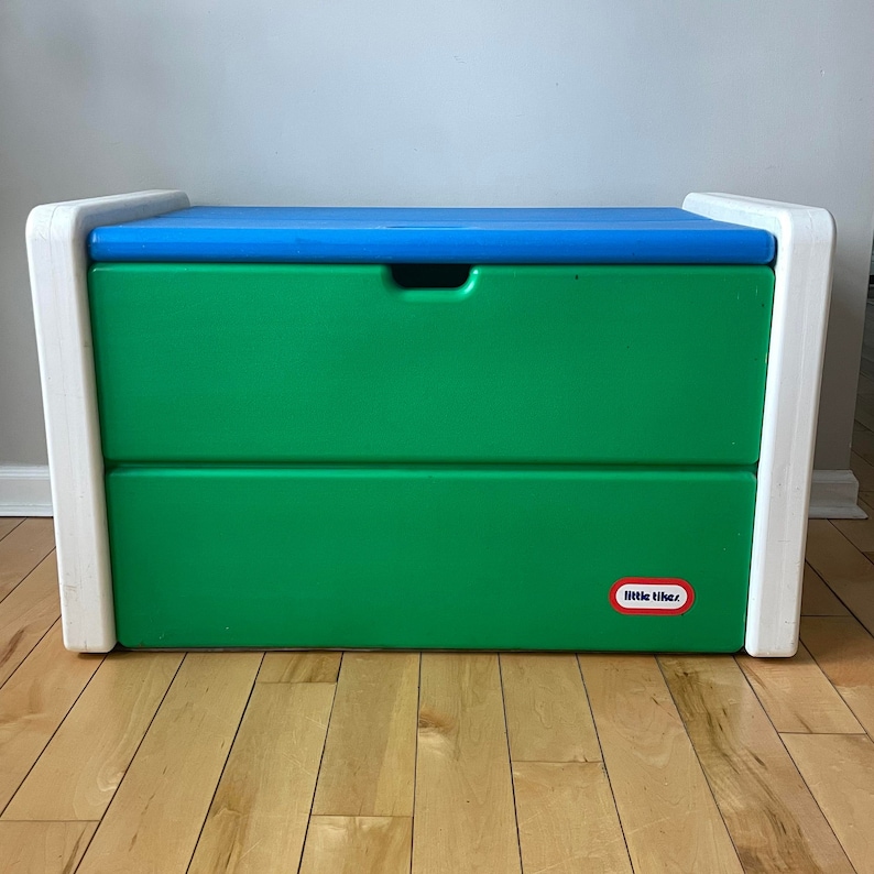 Little Tikes Toy Box Vintage Little Tikes Toy Storage Etsy