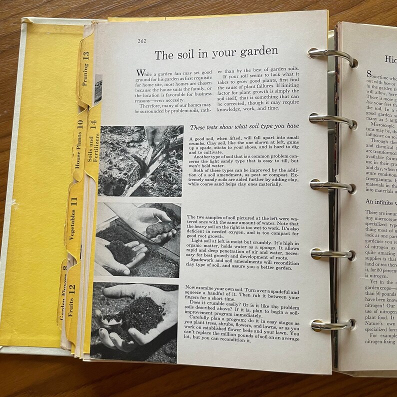 May include: Close-up of two soil samples in hands. The soil on the left is light and crumbly, while the soil on the right is dark and dense. The text "These tests show what soil type you have" is visible at the top of the image.