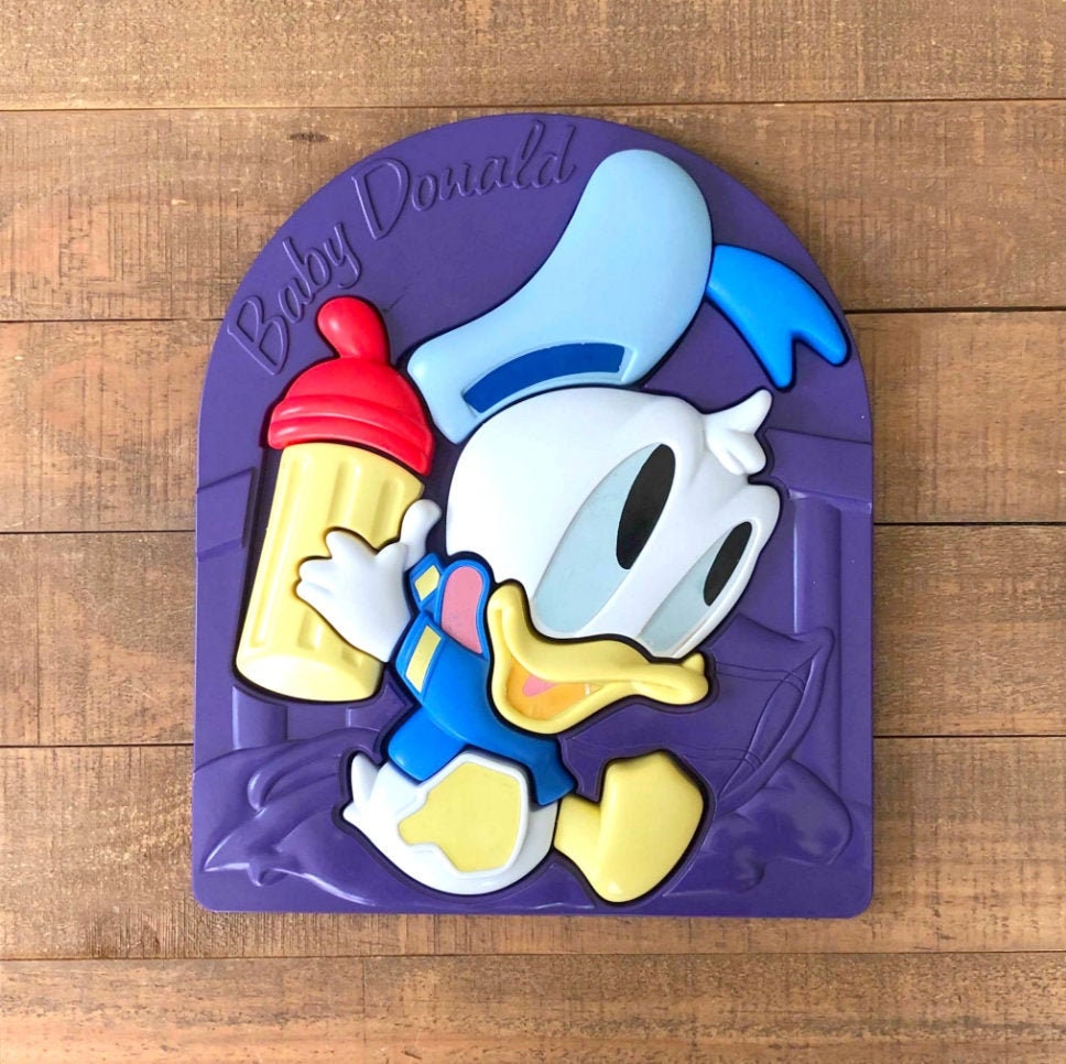Vintage 1980s Baby Donald Duck Puzzle, Walt Disney - Etsy