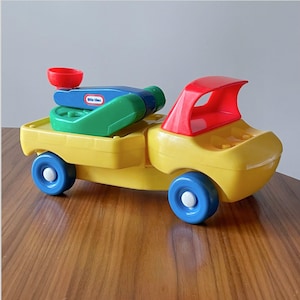 Little Tikes Toddle Tots Up &#39;N Down Truck, 1985, Vintage Little Tikes, Toddle Tots, Vehicle, Vintage 1980s