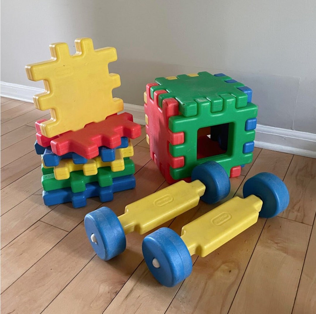 Little Tikes Waffle Block Chassis Set Little Tikes Car Jumbo Etsy