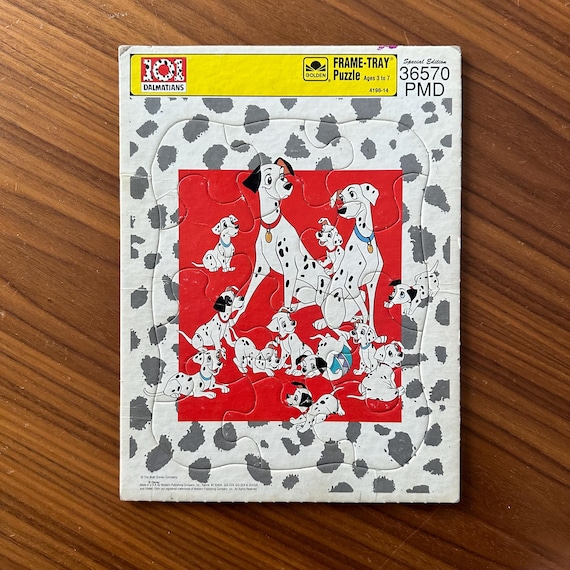 Vintage 101 Dalmatians Golden Puzzle, Vintage Walt Disney, Disney