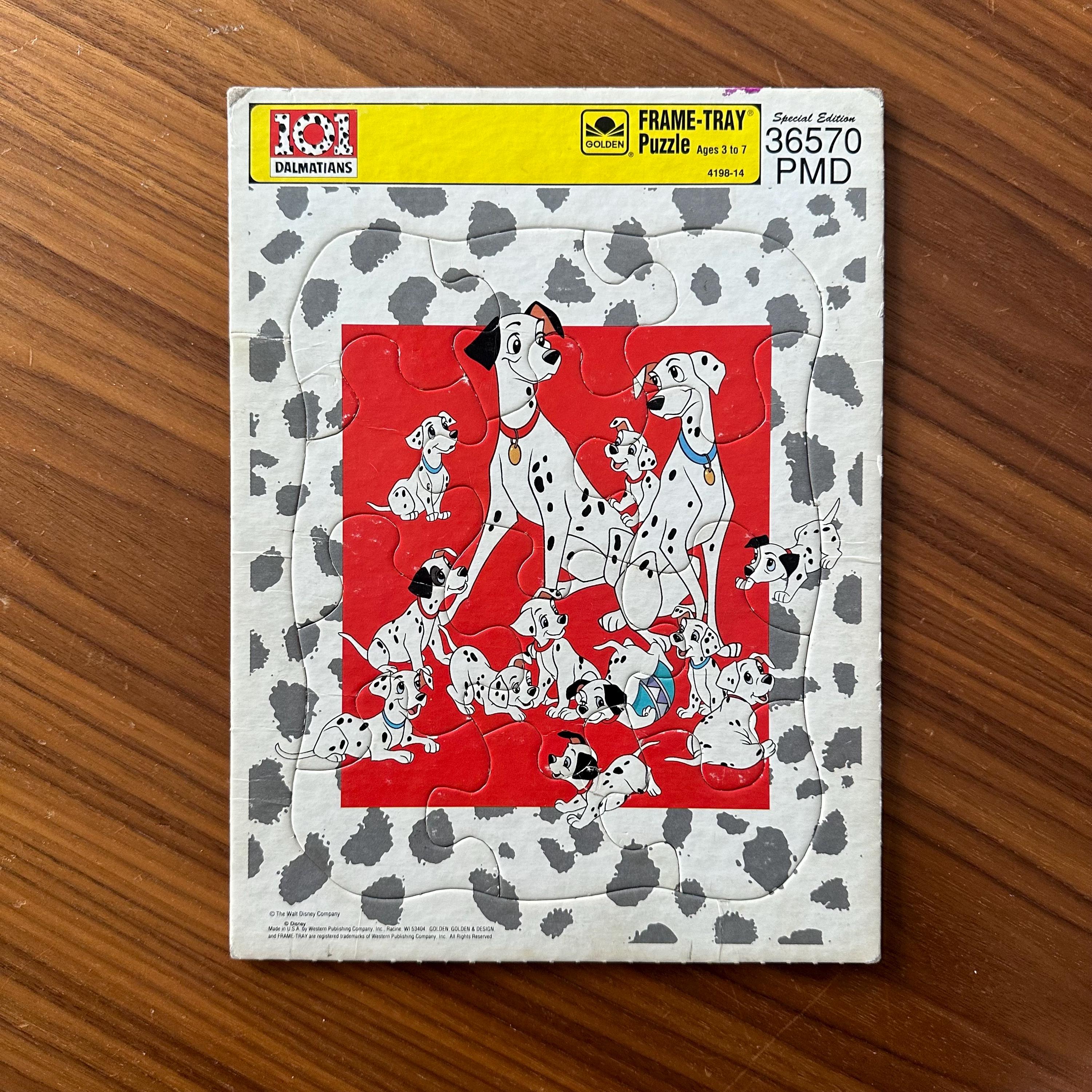 Vintage 101 Dalmatians Golden Puzzle, Vintage Walt Disney, Disney