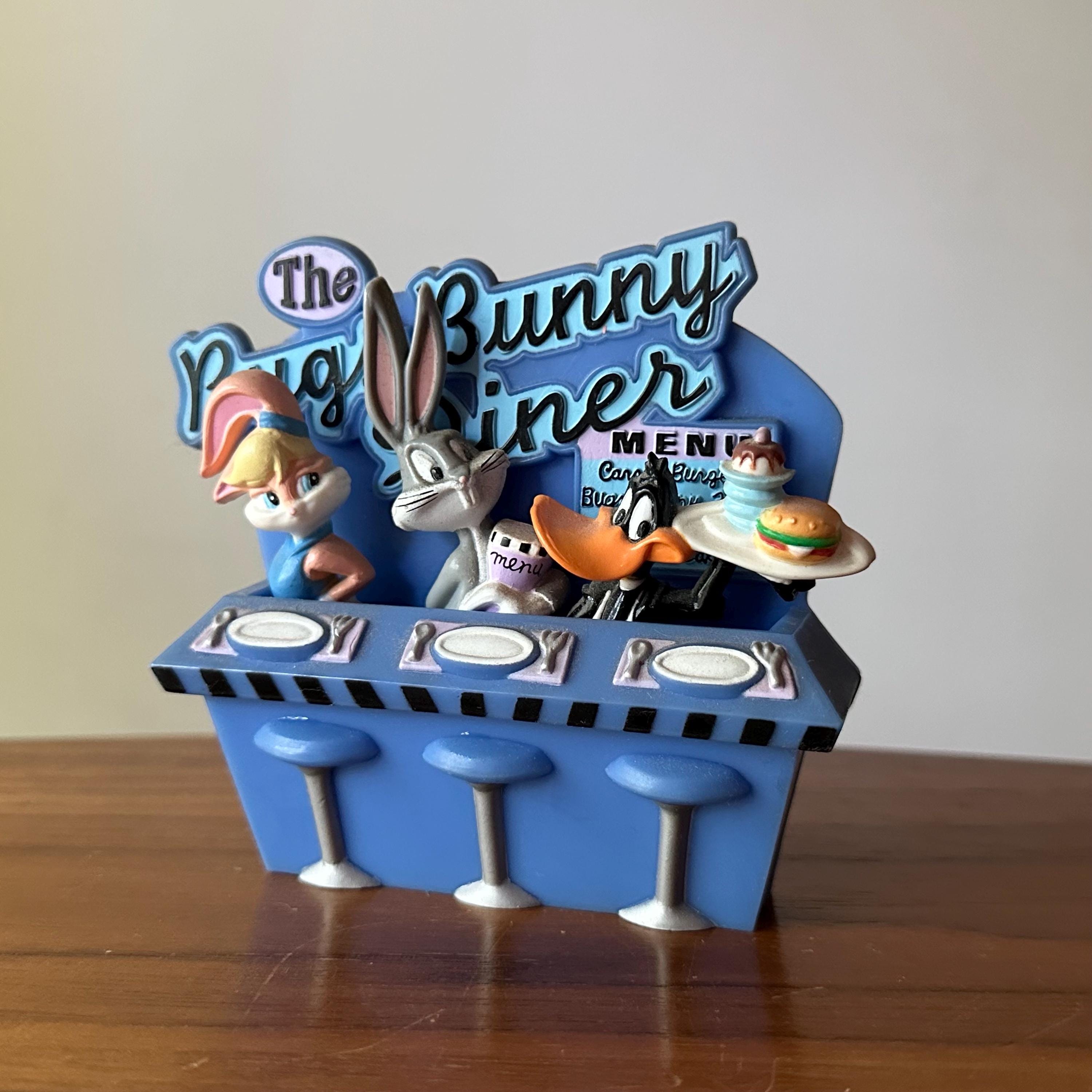Looney Tunes Refrigerator Magnets, Set of Four: Diner, Bugs Bunny