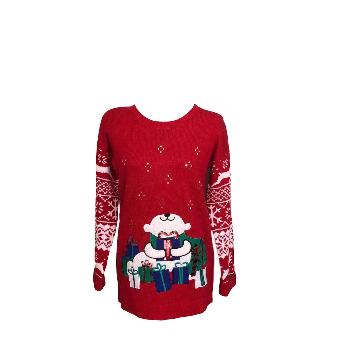 polar bear christmas sweater