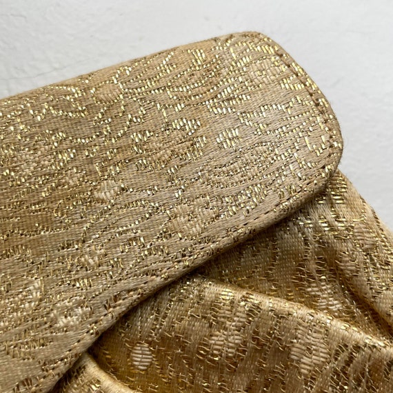 Vintage Gold Clutch, Vintage Purse, Vintage Clutc… - image 7