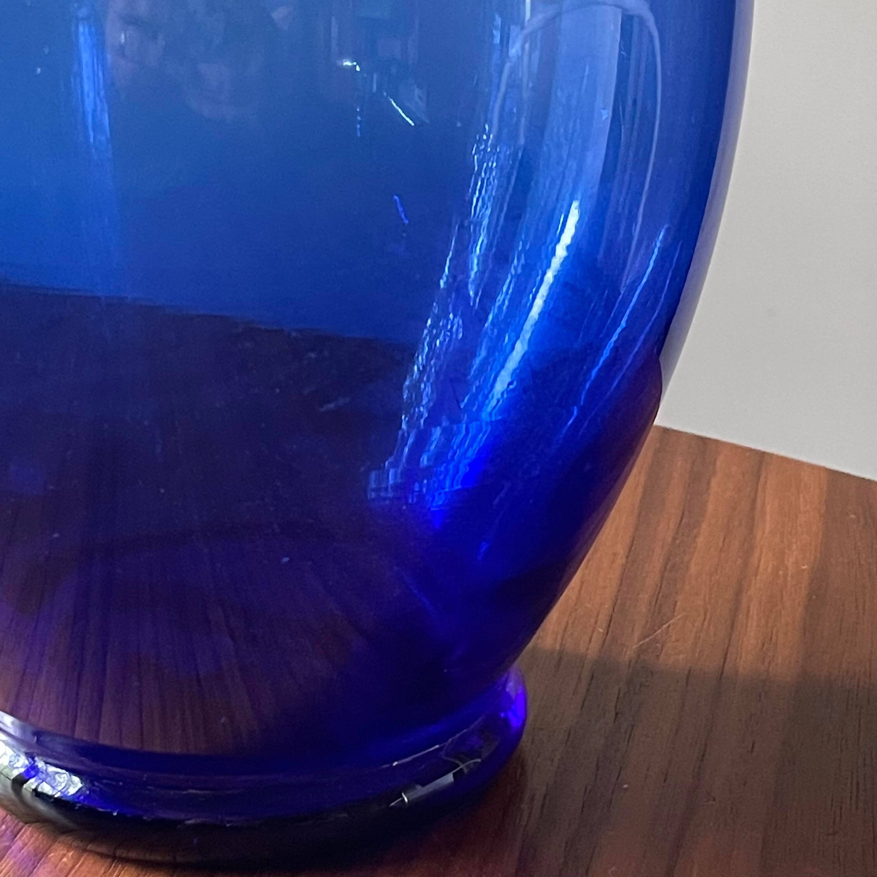 cobalt blue flower vase cobalt blue flower vase