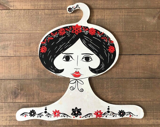 1960s Face Hanger Vintage Clothing Hanger 60's Mid Etsy