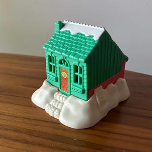 1995 Polly Pocket Chalet, McDonald&#39;s, Vintage Polly Pocket, Christmas Compact, Bluebird, England, Polly Pocket Compact