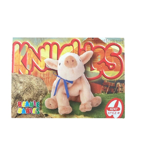knuckles beanie baby 1999