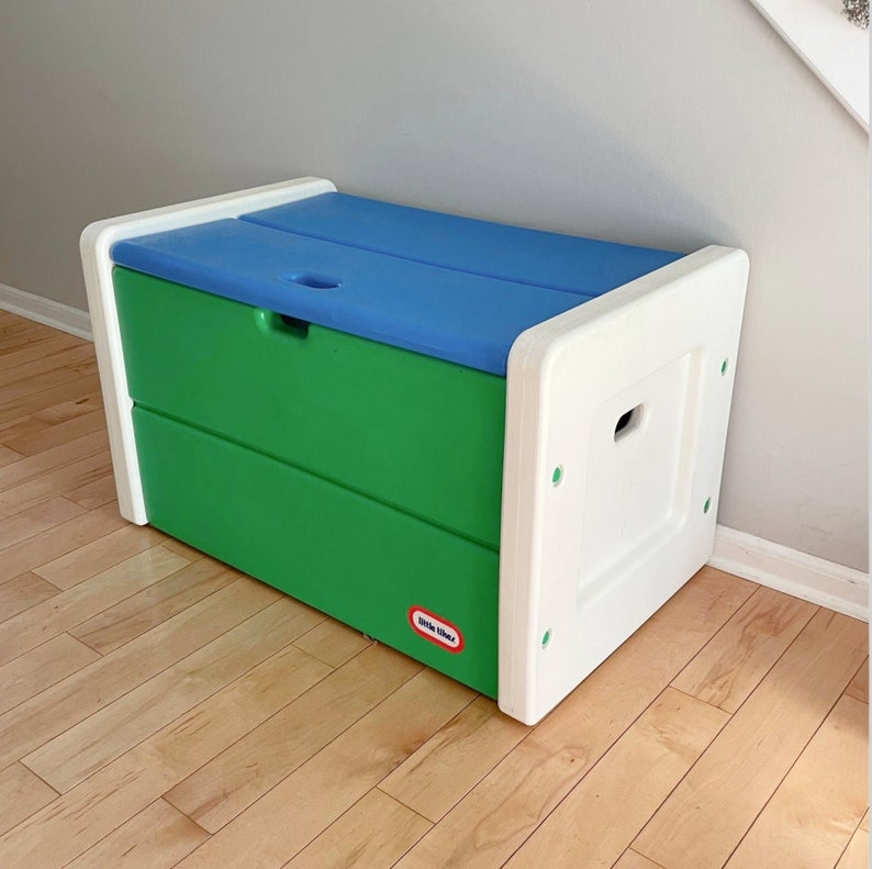 Little Tikes Toy Box Vintage Little Tikes Toy Storage Etsy