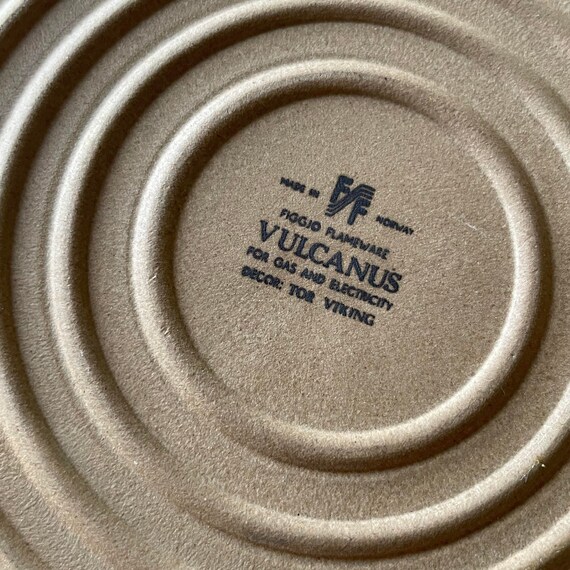 Figgjo Flameware Vulcanus Skillet, Frying Pan, Tor Viking Figgjo