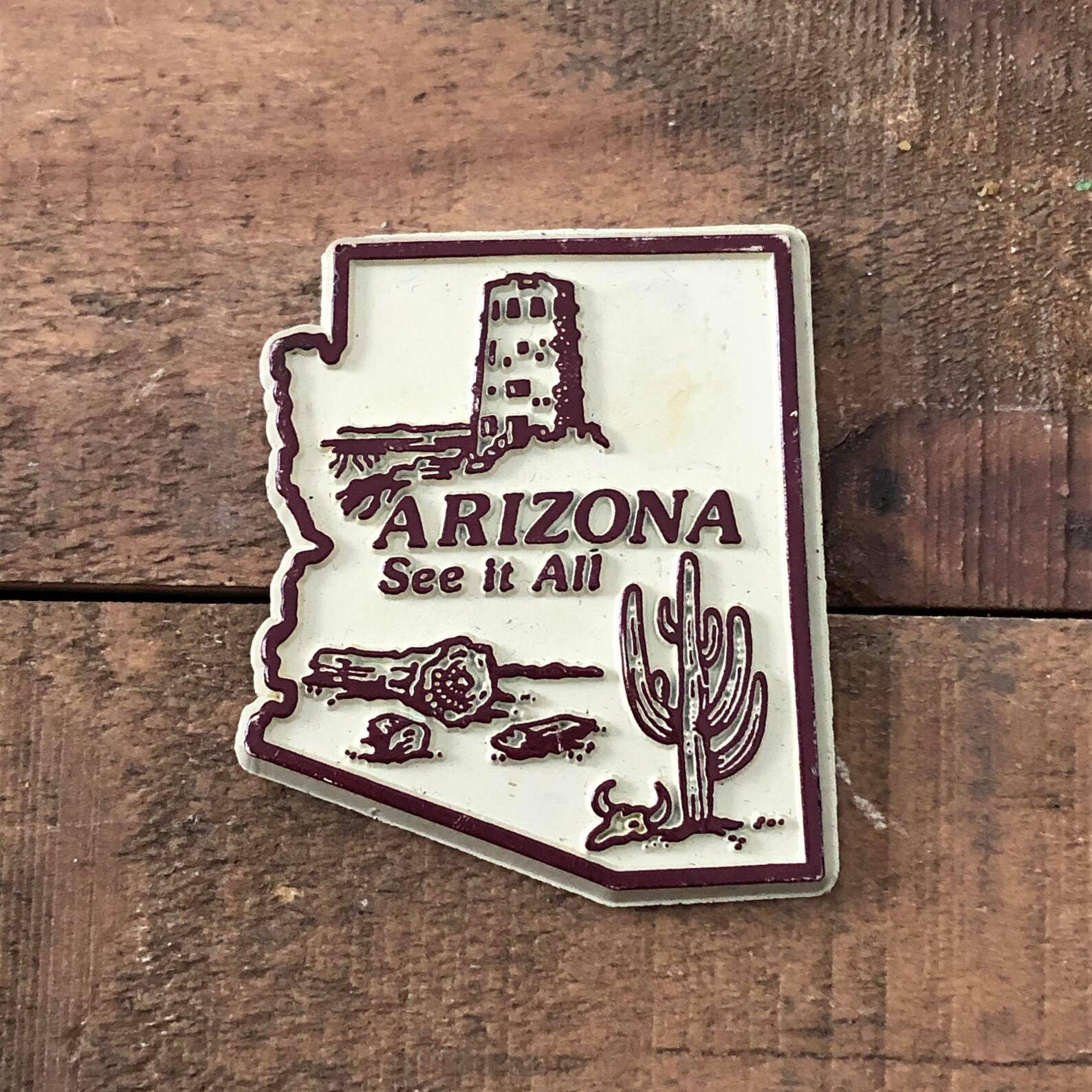 Vintage Arizona Refrigerator Vintage Arizona Etsy
