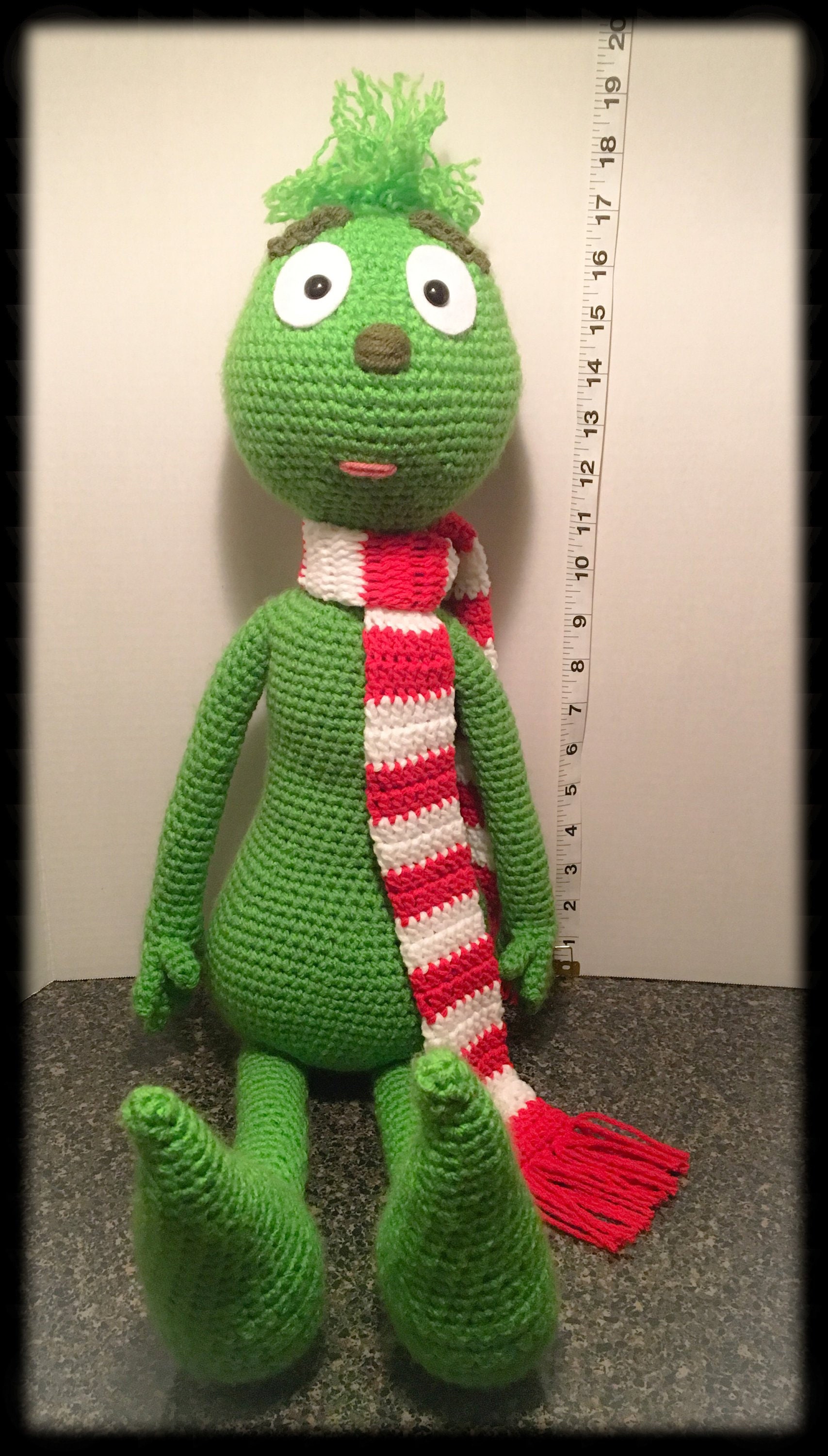 large plush grinch