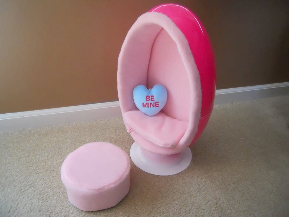 How to Make Egg Chair 18 Inch Doll Furniture Tutorial PDF Etsy Canada