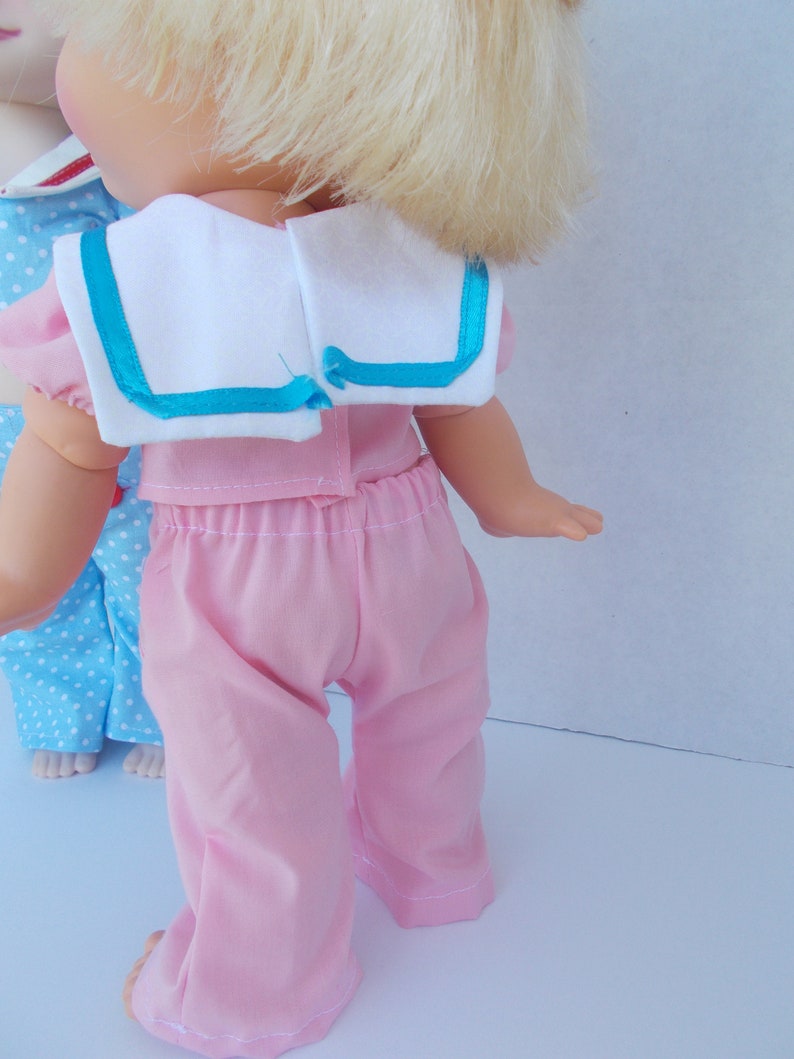 Ship Ahoy, PDF Sewing pattern, Doll Clothes, 13 inch doll, Galoob Baby Face, Animator, Meadow Mae, Instant Download, Doll Clothing image 9
