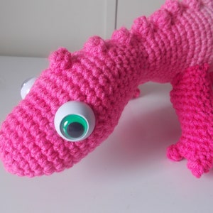 Silly the Salamander Crochet Amigurumi PDF Digital Download Pattern image 2