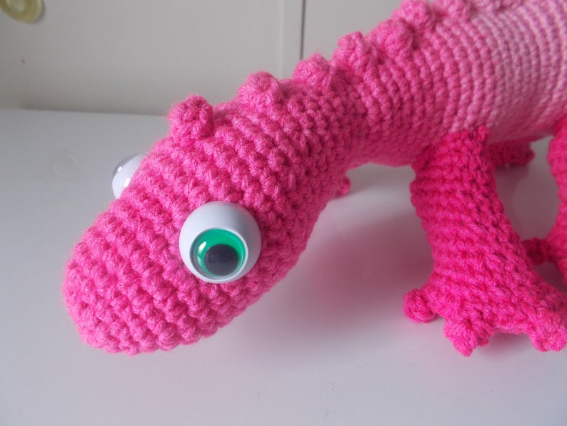 Silly the Salamander Crochet Amigurumi PDF Digital Download Pattern image 2